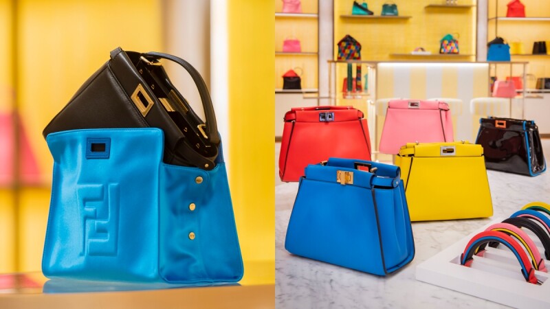 Fendi Peekaboo Bar終於來台灣!4處「包身零件」任妳搭配,自己設計、當場帶走
