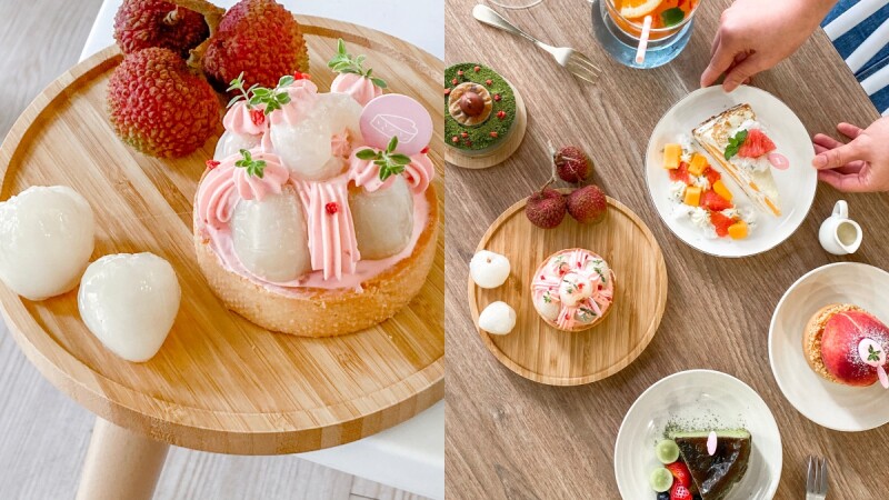 【永和甜點店】減點糖LessSugar推荔枝甜點、整顆水蜜桃塔4款夏季限定,吸睛度破表的夢幻系甜點在這裡