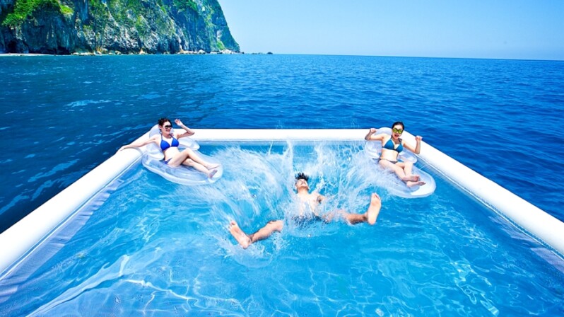 跳入「海上游泳池」仰望清水斷崖!太魯閣晶英酒店推出全新夏季玩法,還能划獨木舟看太平洋日出