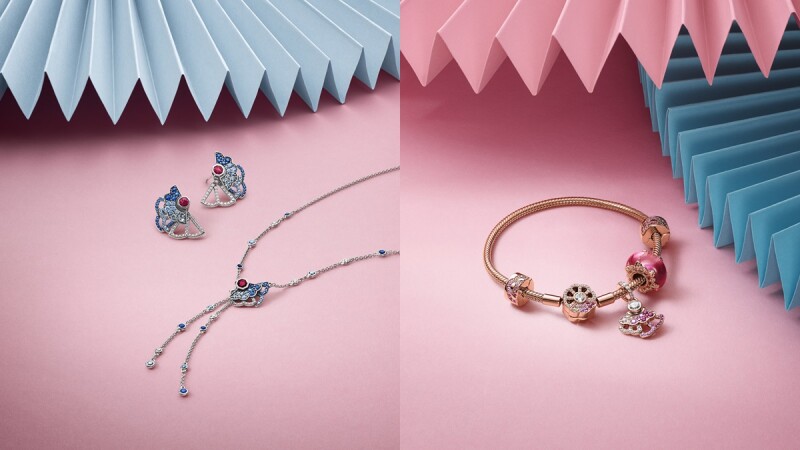 七夕情人節禮物首選！Pandora全新扇風點愛系列，把女孩們最愛的玫瑰金打造成手環、項鍊、戒指