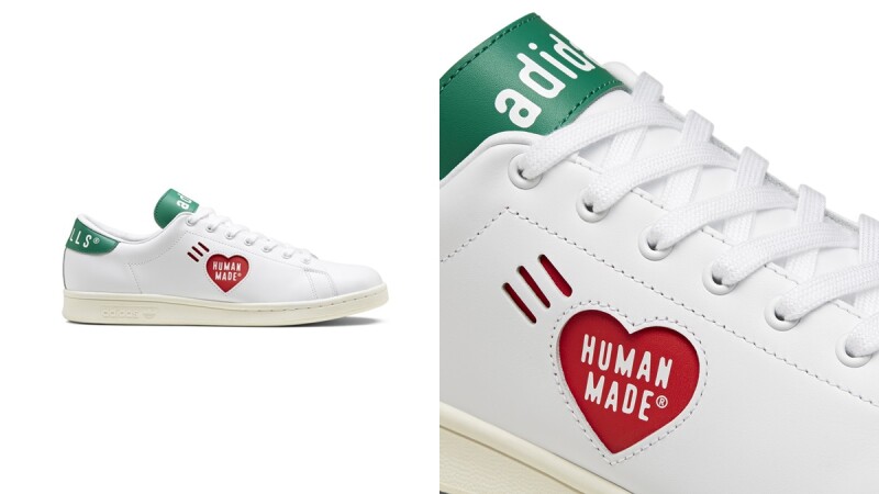 Stan Smith變成愛心圖案！adidas Originals X Human Made再度來襲，3大系列鞋款帶你看仔細