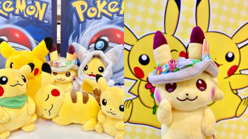 皮卡丘天堂!寶可夢快閃店進駐高雄大魯閣草衙道,日本Pokémon Center卡比獸、小火龍、仙子伊布限定商品大公開
