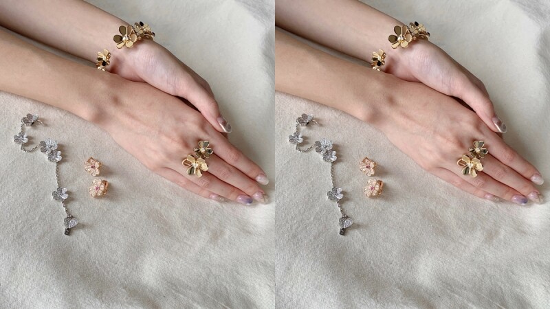 試戴報告│Van Cleef & Arpels集結愛心花瓣造型、鏡面拋光工藝的Frivole系列新品細節實錄