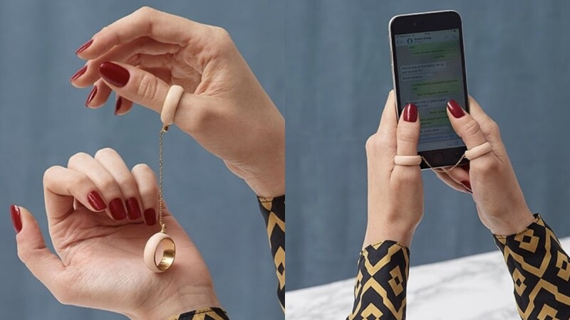 社群媒體焦慮有解？西班牙珠寶品牌Berta Sumpsi推出怪奇又時髦的「戒斷」戒指，你買單嗎？