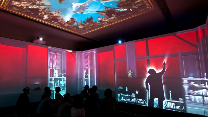 台南奇美博物館全新展區「時間的房間」登場!360度投影穿越百年畫作歷程,還有3D立體地景超好拍
