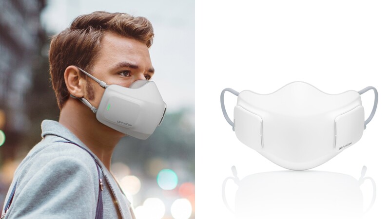 LG「口罩型空氣清淨機」即將問世!內建濾網與風扇、可用長達8小時,隨時享有乾淨空氣