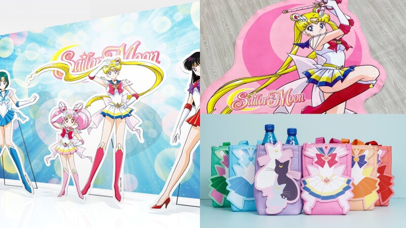 美戰迷注意!「美少女戰士-綺麗魅影快閃店」插旗台中中友,必買18款限量週邊,還有2米高上弦月超好拍