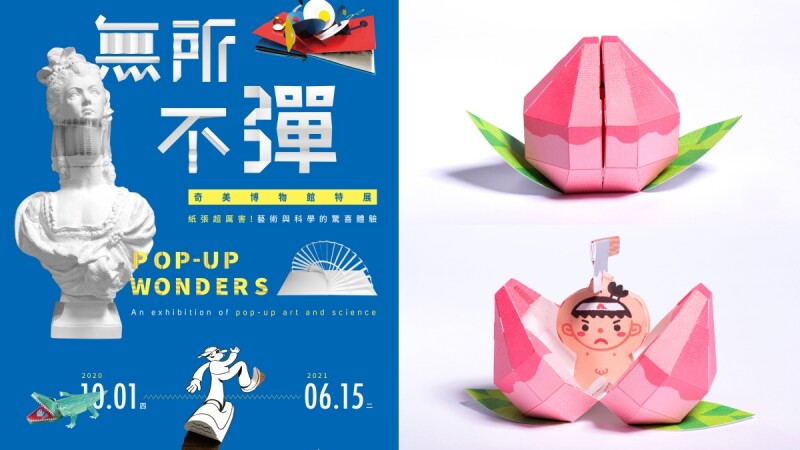 紙張動起來了!奇美博物館新展覽《紙上奇蹟2》七大互動區、「立體書奧斯卡」得主教學超有趣,讓你從頭玩到尾
