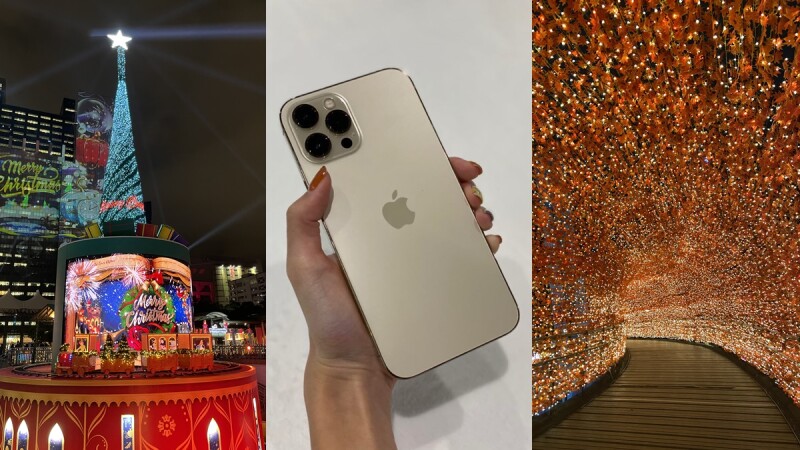 用iPhone 12 Pro Max搶先逛2020新北耶誕城!實測夜拍、錄影效果太強大,就連夜間模式人像都超美