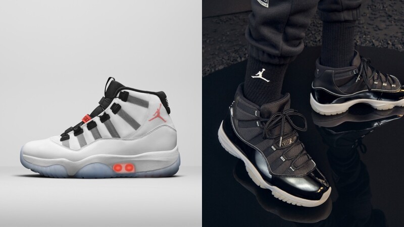 Nike全新球鞋Air Jordan XI系列曝光！LED燈光配色、無鞋帶設計…更多細節帶你一次看