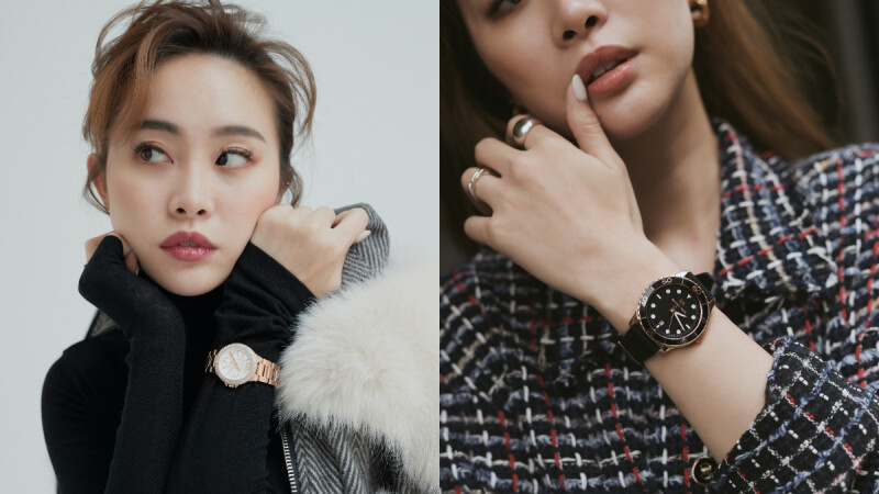 陳彤彤的百變「時尚錶現力」好迷人！配戴的兩款絕美腕錶自帶時尚氣場，是時髦女生一定要擁有的造型亮點主角啊！ 