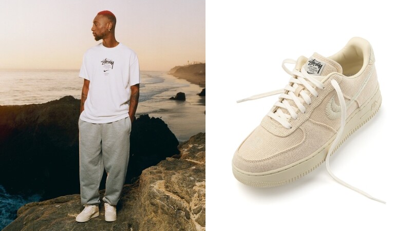 Nike X Stüssy聯名球鞋Air Force 1台灣將開賣!還有大學T、羽絨外套、拖鞋、毛帽