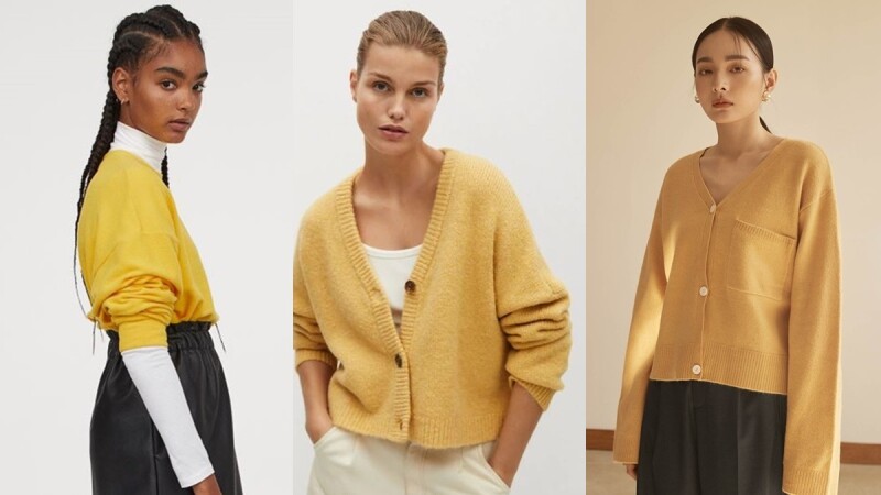 Pantone 2021代表色亮麗黃穿搭推薦！特搜Uniqlo、H&M、Mango…共10款黃色上衣、罩衫、大衣