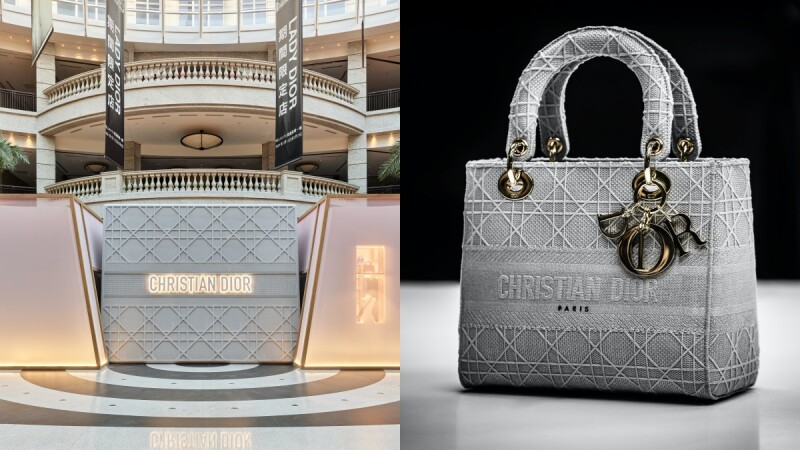 Dior限時快閃店這處登場！把Lady Dior包包變成店舖設計，還有免費的Line動態貼圖能下載