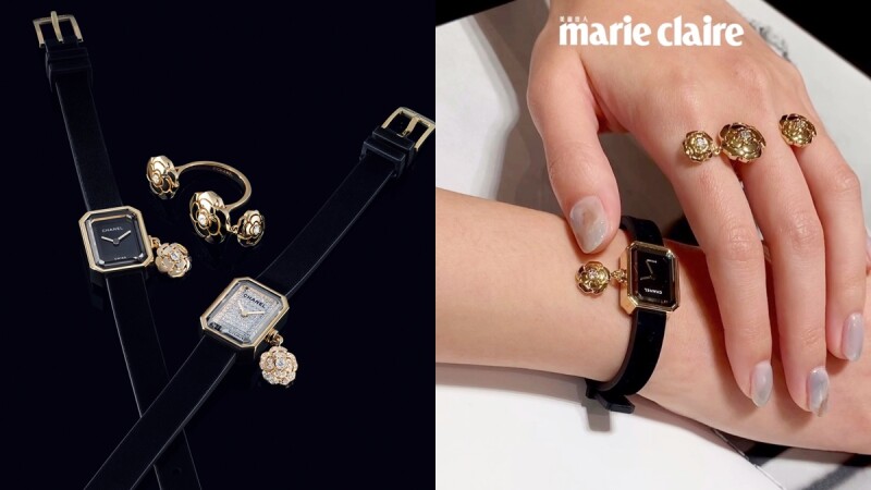 Chanel山茶花變成迷你吊飾！現身Première手錶和戒指側邊，限量發售想收要快！