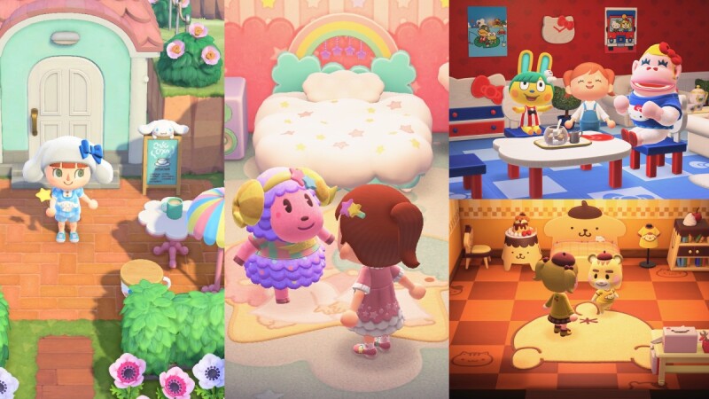 新島民來了!動森X三麗鷗amiibo卡亮點&開賣日期公開,Kitty、布丁狗、美樂蒂、雙子星限定家具登場