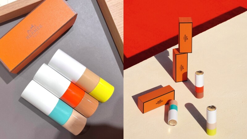 Hermes 愛馬仕唇膏季節限定色一次看!2021春夏新色玫瑰、珊瑚、淡褐色...絕美包裝、配色讓人太想收