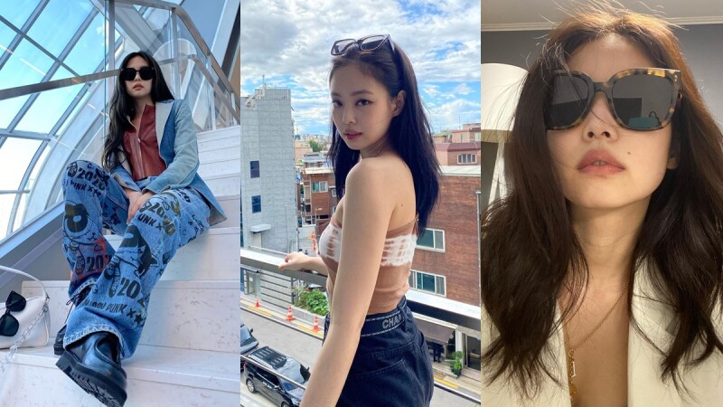 學人間香奈兒Jennie墨鏡穿搭!想帥氣、甜美、俏皮都不成問題,春夏這3種墨鏡款式不能少