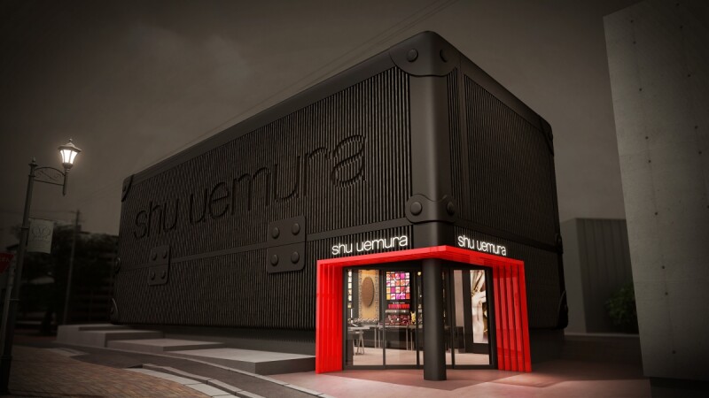 植村秀巨型化妝箱Shu Tokyo Makeup Box全球旗艦店2021日本表參道盛大開幕,獨家個人調色、一對一彩妝、清洗刷具、限定版商品完整公開