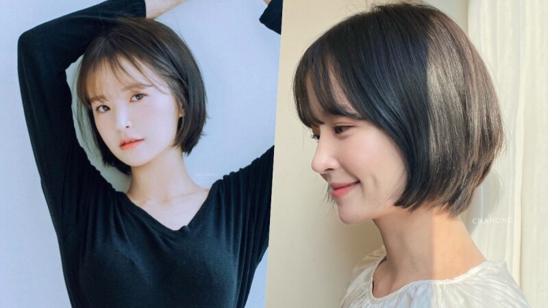 2021短髮造型推薦:復古日雜感十足的Bebe Cut,讓人秒變身初戀女孩!