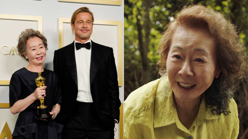 尹汝貞受封「韓國梅莉史翠普」!73歲國民阿嬤也迷布萊德彼特,獲獎謙虛表示:「我只是運氣比較好。」