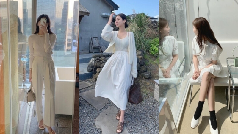 春天穿搭就該這麼仙!擁有天使光芒的「全白系穿搭」,打造讓人一眼愛上的清新氣質!