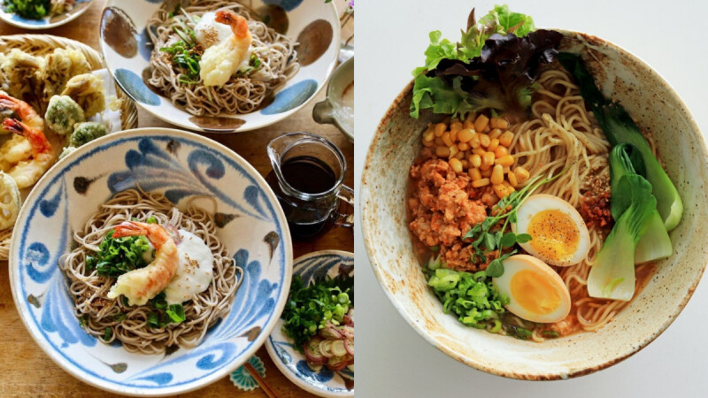 一拌就好吃、一吃就銷魂的低GI涼拌蝦仁蕎麥麵食譜來了!