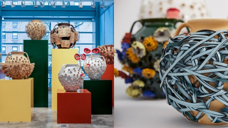Loewe前進藝術界！攜手蘇富比打造Loewe Weaves陶瓶系列藝品、手工編織氣球包與配件