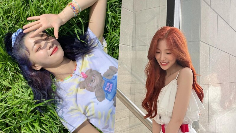 2021髮色推薦:藍莓霧紫、糖漬莓果、維他命橘,ITZY、Oh My Girl成員都換上了這色~