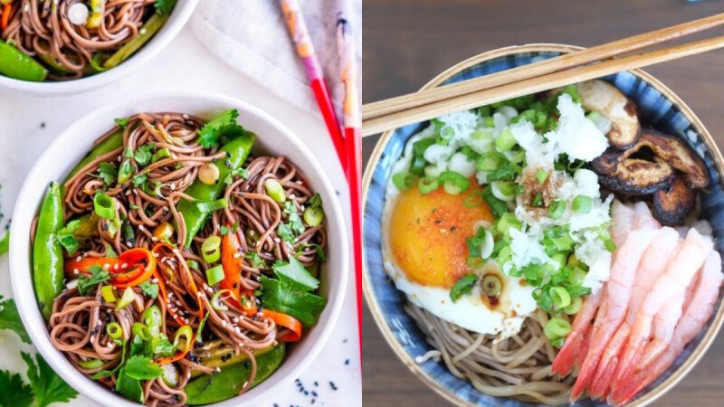 無敵好吃、香噴噴的低GI高蛋白青椒蛋炒蕎麥麵食譜來了!