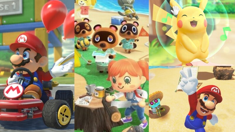 大家都在玩!Switch遊戲銷售排行榜TOP10,瑪利歐賽車8、動森、漆彈大作戰等,不踩雷的必玩遊戲在這裡