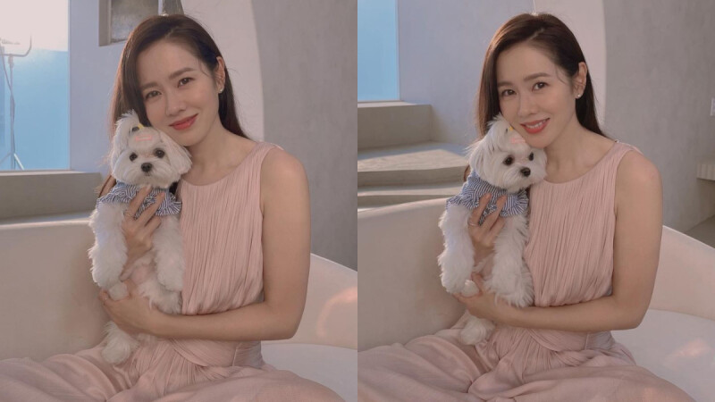 孫藝珍 是犬派!連 玄彬 都吃醋,狂曬毛小孩 Kitty、穿情侶裝,粉絲激動回覆:「沒有看過這麼美的狗媽媽!」