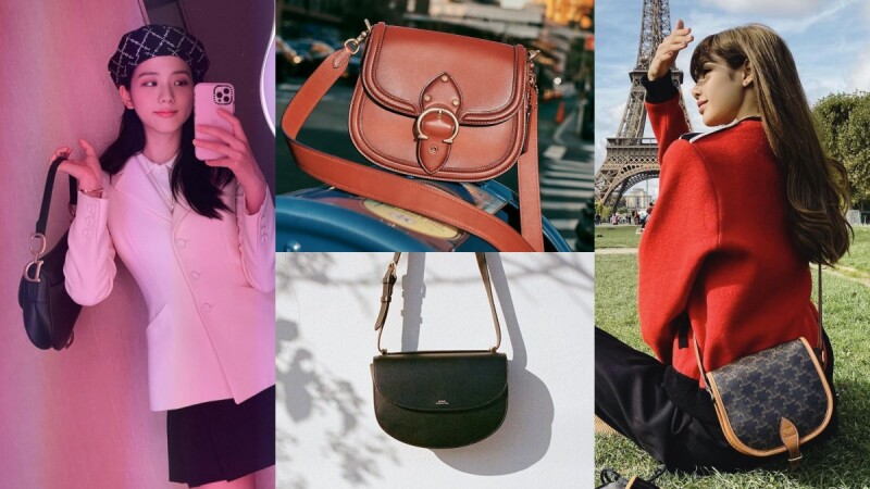 Lisa、Jisoo、木村光希…私服中最常背的馬鞍包盤點!預算2千到萬元都有,Dior、CELINE、LV、Coach…10款馬鞍包推薦