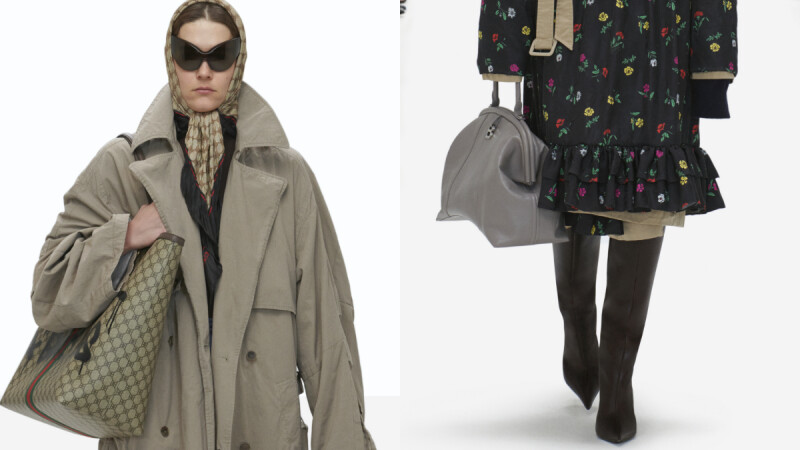 這不是Gucci!Balenciaga 2022春季大秀:Gucci「BB」老花包、全新輪廓沙漏包…6大亮點帶你看