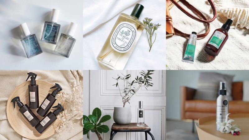室內香氛噴霧8款推薦!THREE、diptyque、瑰柏翠、歐舒丹、100BON、Jo Malone London、Bondi Wash、AA…一噴就讓空間香香的,還能轉換心情、淨化氣味