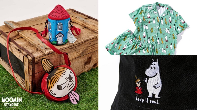 StayReal聯手嚕嚕米推出療癒系聯名!MOOMIN睡衣、小美帆布袋、漁夫帽、長襪…熱賣商品帶你看(附售價)