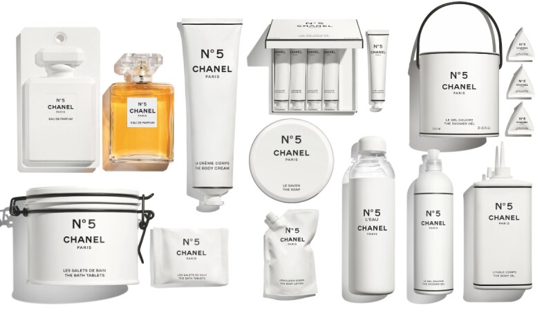 香奈兒5號工場限定系列竟然有Chanel N°5油漆桶沐浴乳、茶葉罐沐浴球、甚至還有冷水瓶、紙膠帶！17品項、開賣日、價錢一次看