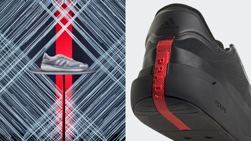 Prada X adidas迎來第四波聯名！為A+P LUNA ROSSA 21鞋款推出黑、銀2款新配色，外加精心設計的聯名鞋盒、防水鞋袋
