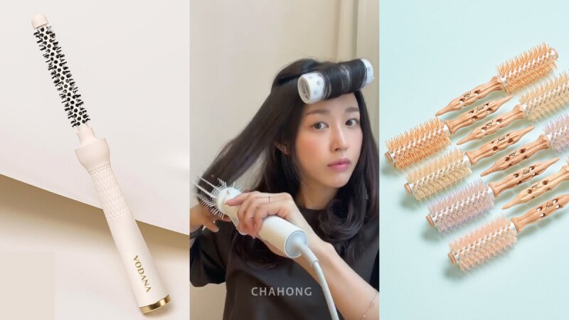 三合一電捲棒、髮根導熱梳⋯懶人、急性子必知韓國縮時系美髮工具推薦！