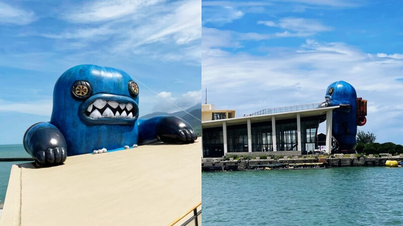 14米高「春江獸」入侵!屏東看海美術館奇幻展覽限時起跑,近40件怪奇生物作品登場,成最新藝術打卡地標