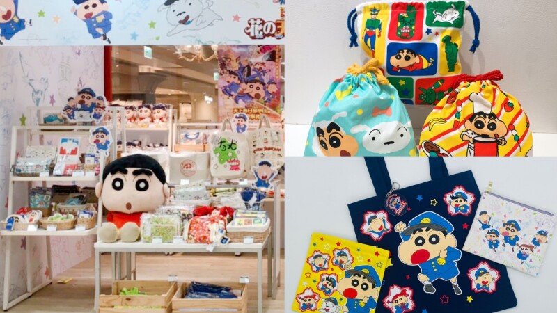 偵探小新來了!「蠟筆小新電影紀念快閃店」插旗台隆手創館,電影系列周邊、日本首發商品通通在這