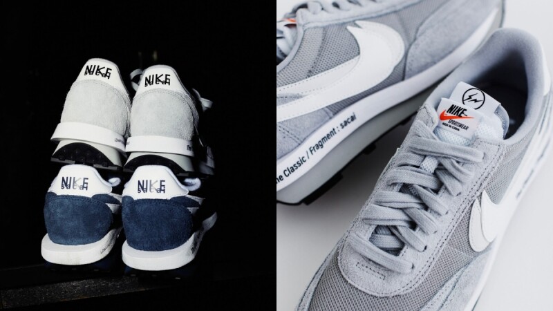 Sacai X Fragment Design X Nike LDWaffle三方聯名推出低調灰、海軍藍！開賣日期敲定，台幣售價曝光