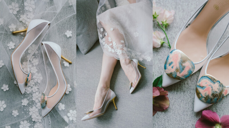 現代夢幻玻璃鞋，SAUVEREIGN 鞋款五大工藝重點解析，讓妳成為婚禮焦點　