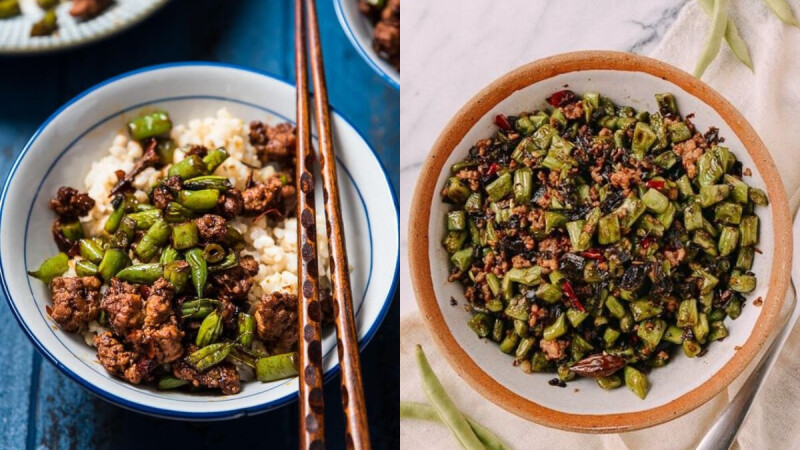 香噴噴的低脂四季豆炒絞肉食譜 3步驟完成,搭配麵或飯都超好吃!