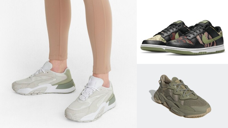 2021軍綠色系球鞋!Nike、Converse、Veja休閒鞋…多雙軍綠色球鞋盤點