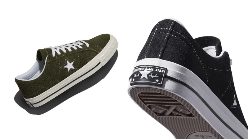 Converse復古帆布鞋ONE STAR換上黑、墨綠秋季新色,還有雙面設計羊羔絨外套