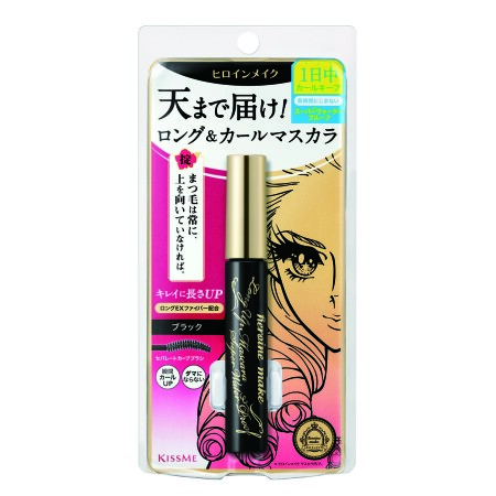 KISSME 花漾美姬『超!持久立挺翹長防水睫毛膏01黑(1.8g)+一刷睫淨睫毛膏卸除液(3.4g)』乙組