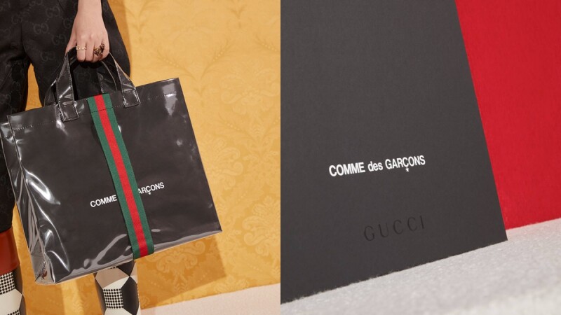 Gucci無預警聯手Comme des Garçons推出聯名托特包！開賣日＋販售資訊一次告訴你