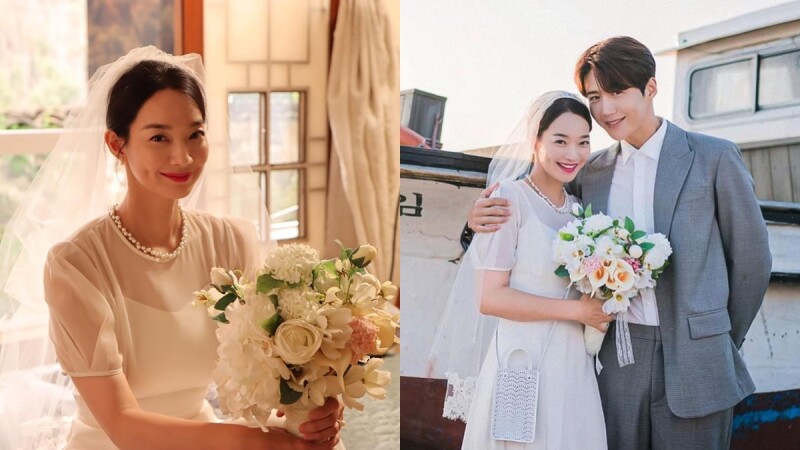  《海岸村恰恰恰》申敏兒氣質白紗是孫藝珍代言品牌，這2部韓劇女主角的婚紗也都選它