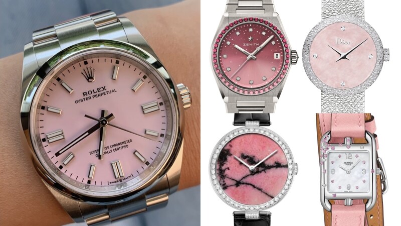 粉紅色手錶特輯:Cartier、Dior、HW、Rolex…15款推薦與售價